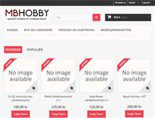 Tablet Screenshot of mbhobby.com